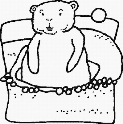 Groundhog Day Coloring Pages | Learn To Coloring