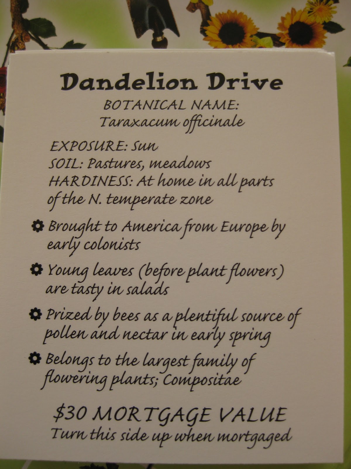 Blank Monopoly Template