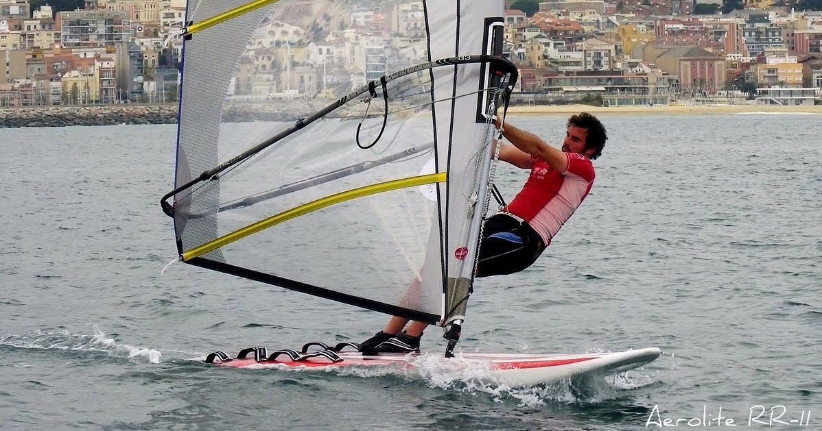 Raceboard windsurfing AEROLITE SAILS RR 11 2011 RACEBOARD SAILS