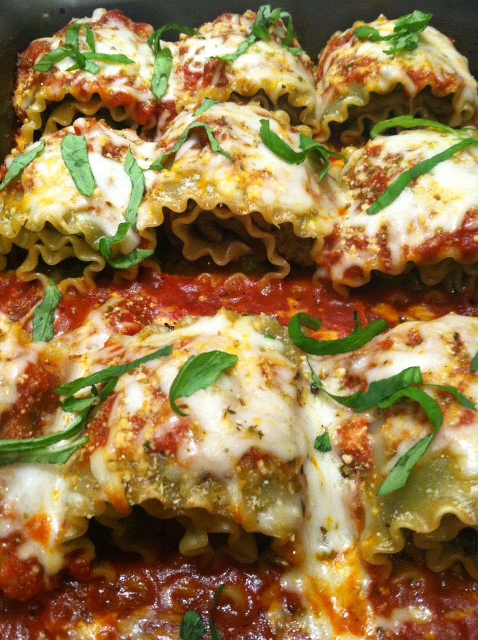 Eggplant Parm Lasagna Roll Ups Mary's Place