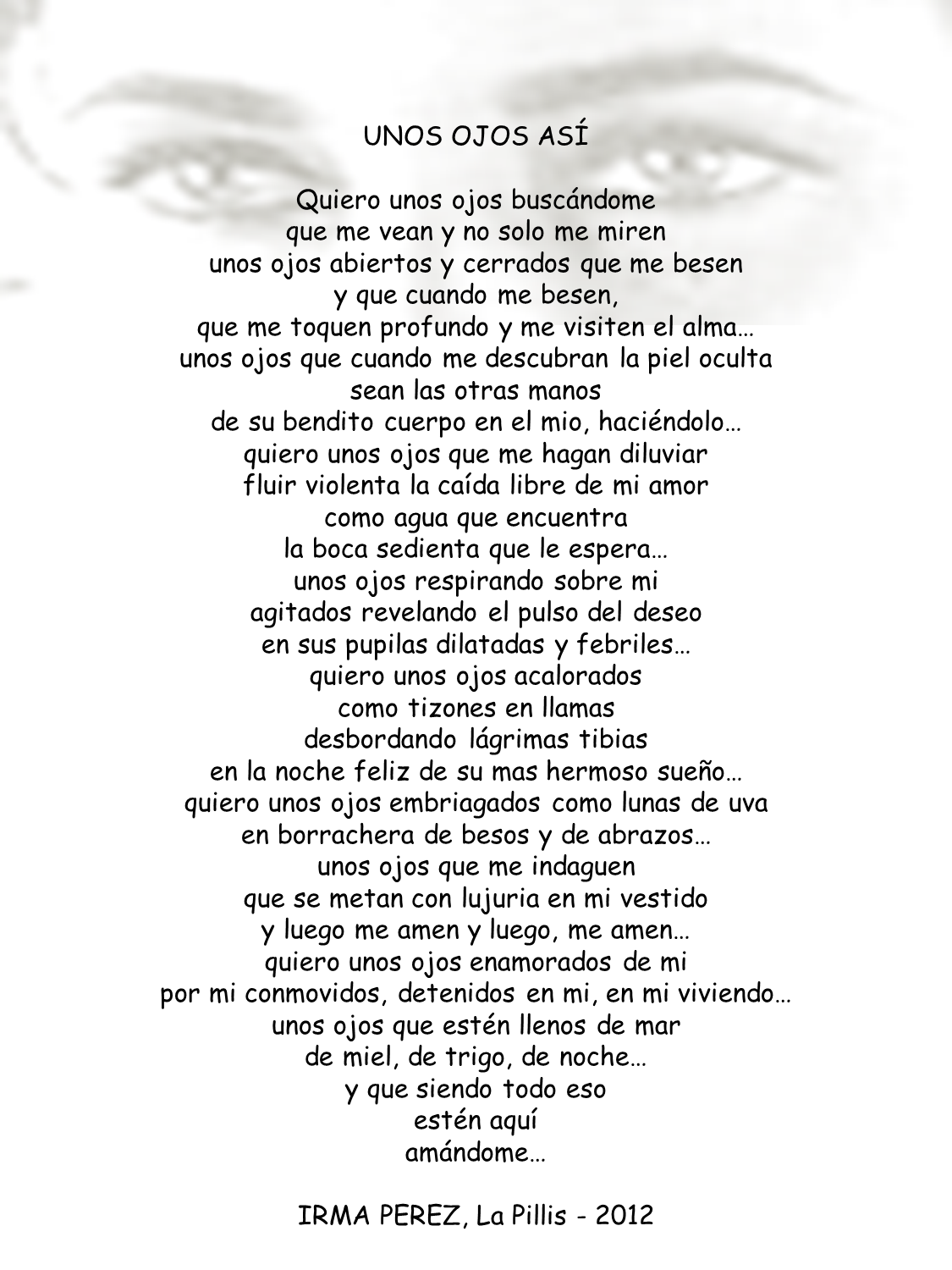 IRMA PEREZ octubre 2012