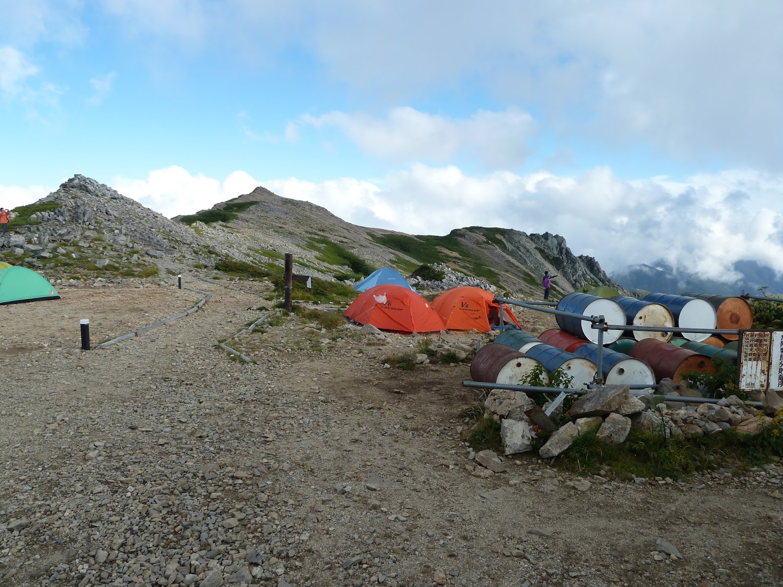 クライマー必見 山小屋 テント場情報 大天井岳 おてんしょうだけ