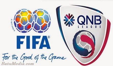 Logo QNB League dan FIFA