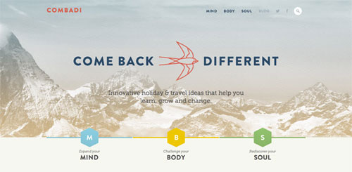 colorful website