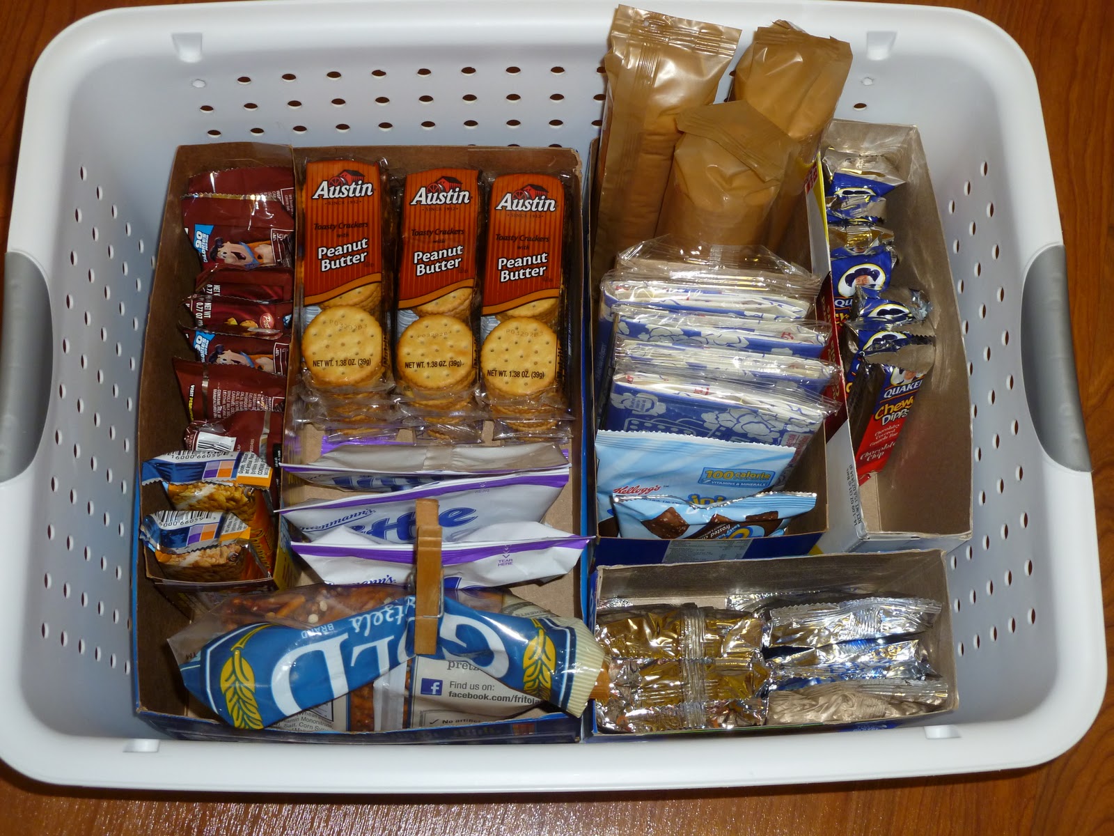 Organizing Children's Snacks - Joyful Homemaking
