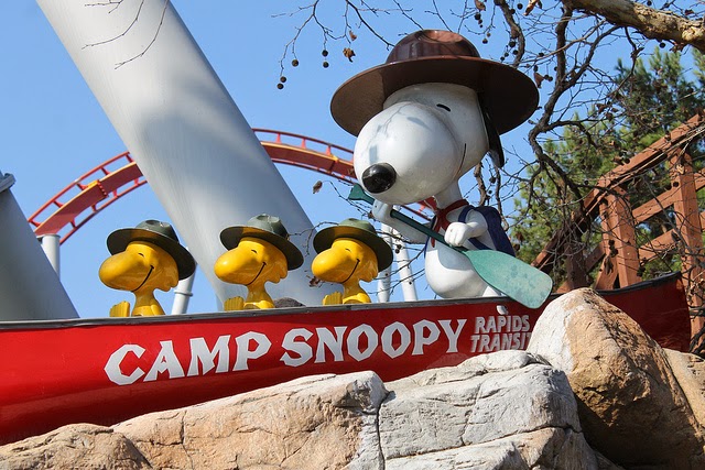 Camp+Snoopy+at+Knott& Check Out The Newly Revamped Camp Snoopy & The Reopening of Calico Mine Co. Ride