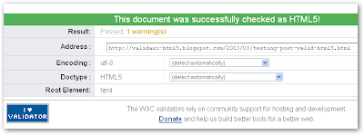 Halaman Posting Blog Valid HTML5 Halaman Posting Blog Valid HTML5