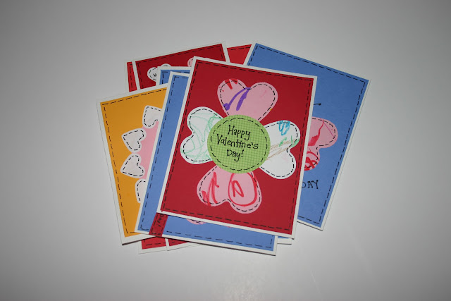Messy Kitchen, Happy Kids: Valentine's Day Cards from Toddler Artwork