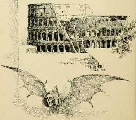 Illustration depicting the dangers of malaria in Rome Drawings by Harry W. McVickar New York: Harper & Brothers, 1892