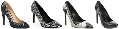 Three of these pairs of black studded pumps are from designers for hundreds of dollars and one is from Tannaz on sale for $60. Can you guess which one is the more affordable pair? Click the links below to see if you are correct! Three of these pairs of black studded pumps are from designers for hundreds of dollars and one is from Tannaz on sale for $60. Can you guess which one is the more affordable pair? Click the links below to see if you are correct!