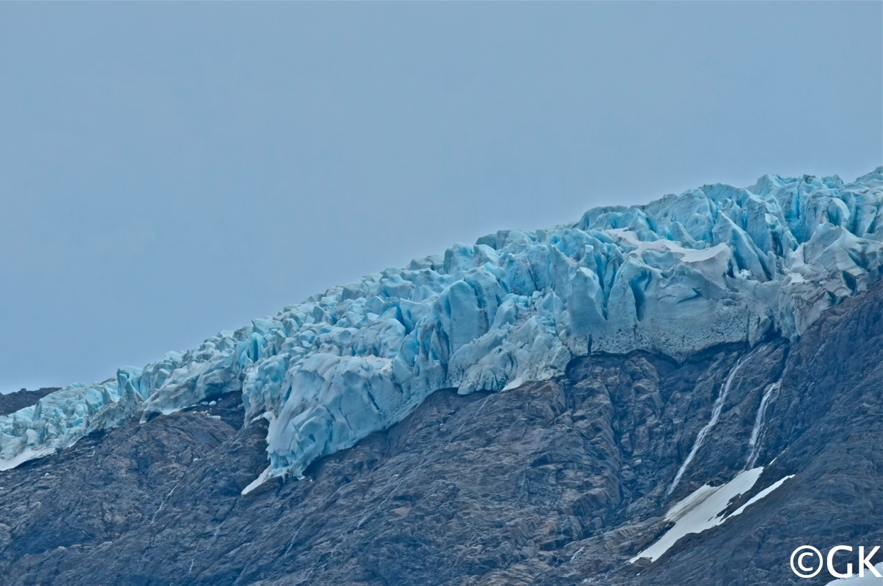 Gletscherkante des Svartisen.