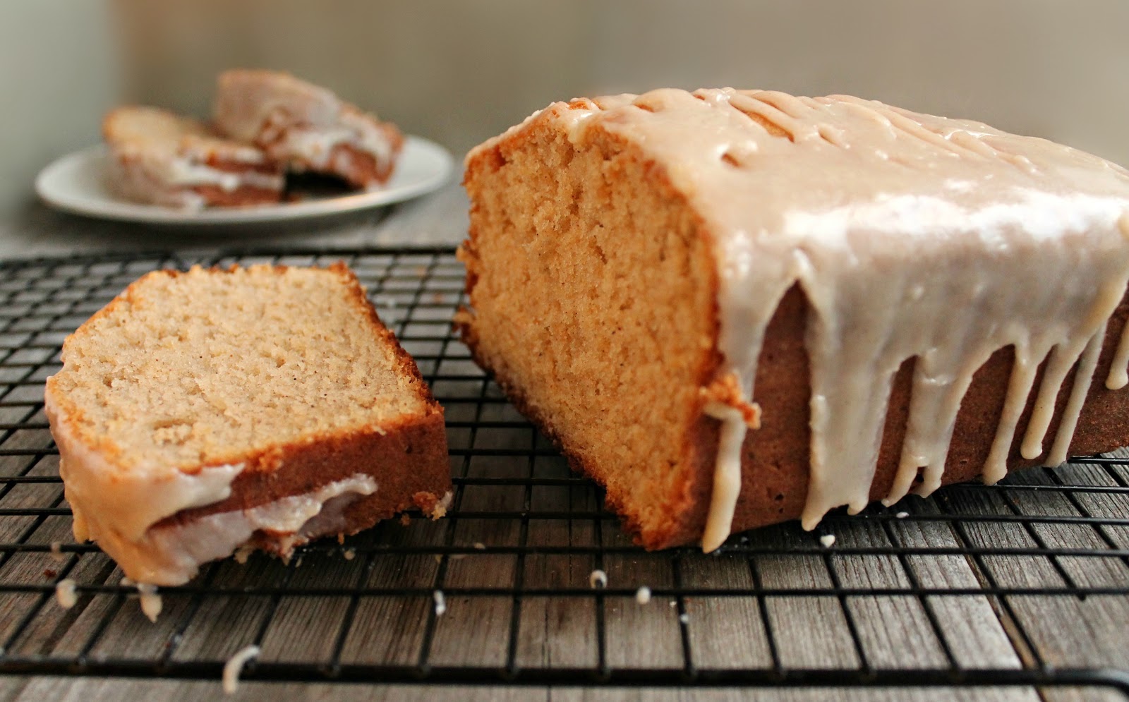 Hungry Couple Gingerbread Loaf with Ginger Glaze