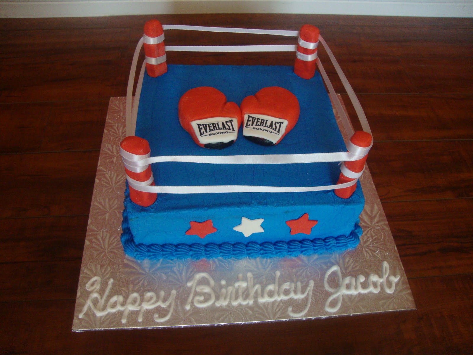 Charity's Sunshine Sweets BOXING CAKE