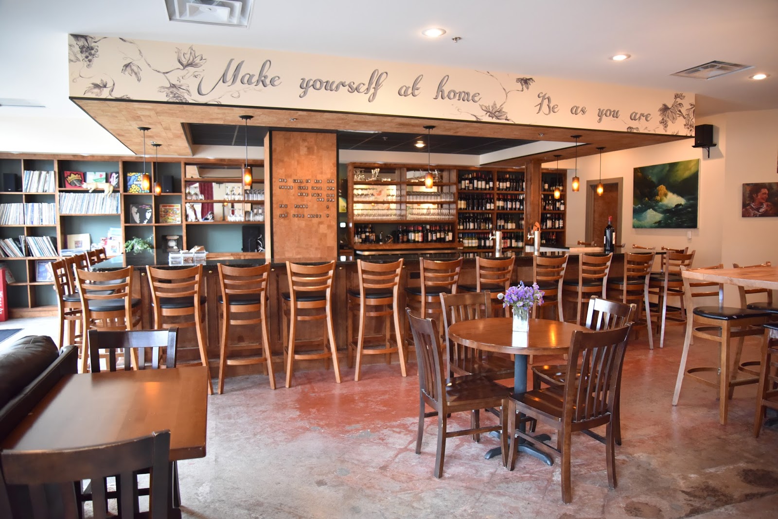 MJ's Wine Bar in Portland, Maine