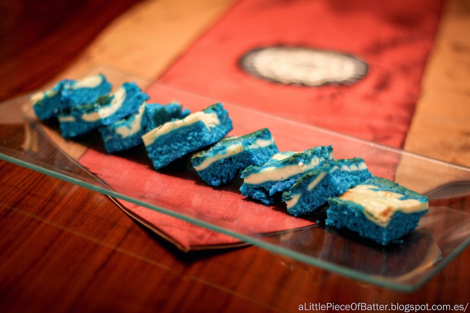 A Little Piece of Batter Blue Velvet Cheesecake Brownies