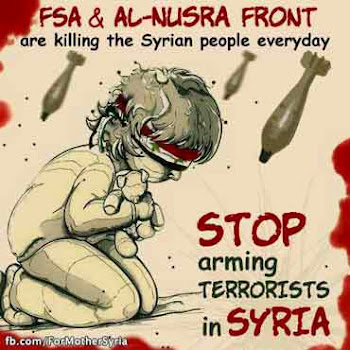 stop arming terrorists in Syria!