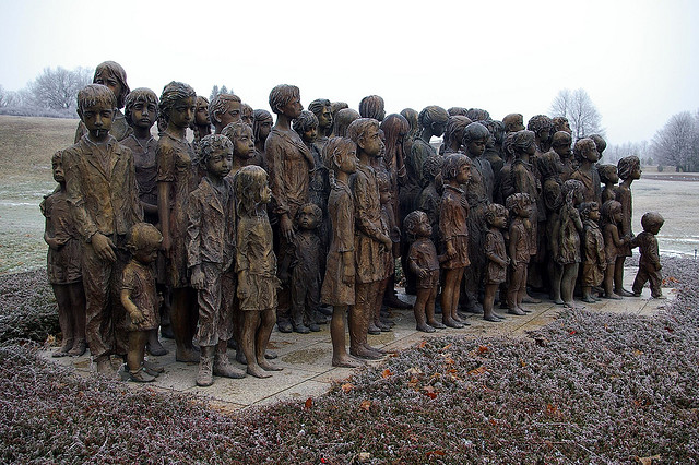 Why It’s Vital We Remember the Bystanders to the Holocaust as well as the Criminals  Lidice+children+scultpure+massacre+6