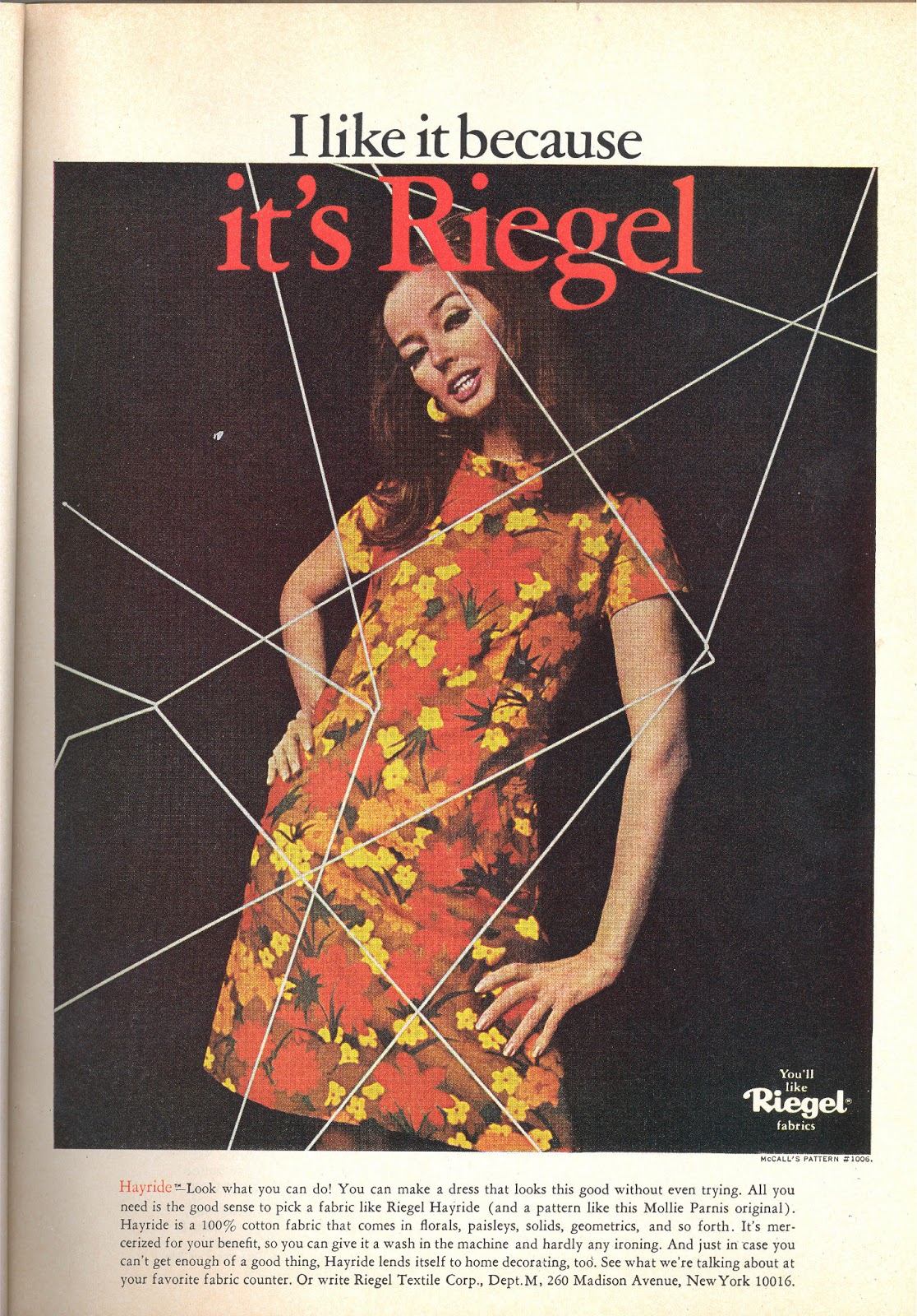 McCall's Sewing Catalogs from 1968