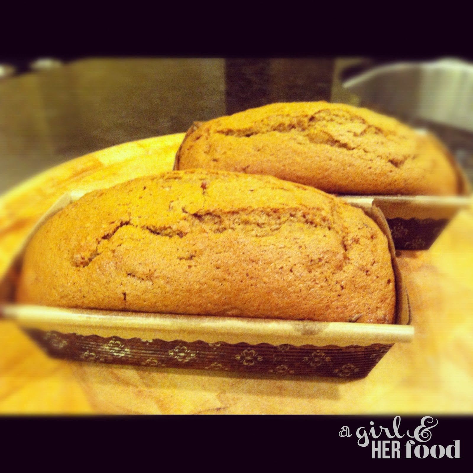 A Girl & Her Food Trader Joe's Pumpkin Bread