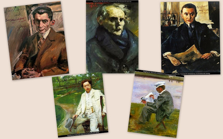 Obras de Lovis Corinth, professor de Anita Malfatti.