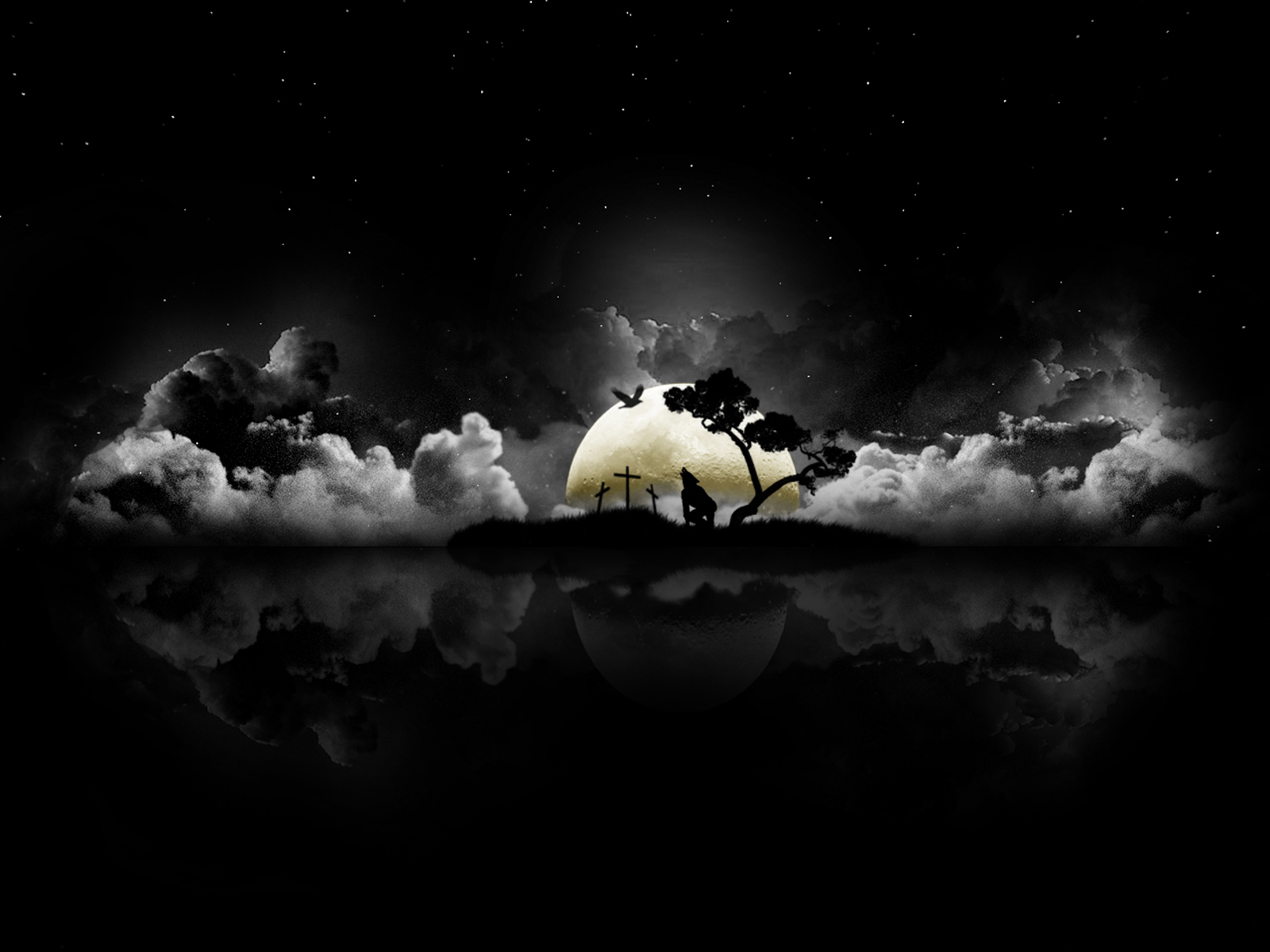 Scary wallpaper horor mix picture Scary wallpaper horor mix picture