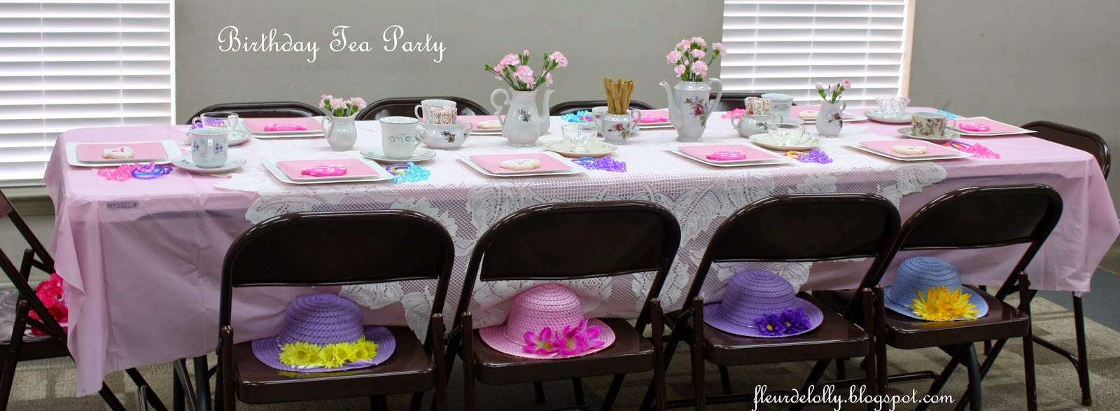 Fleur de Lolly Birthday Tea Party