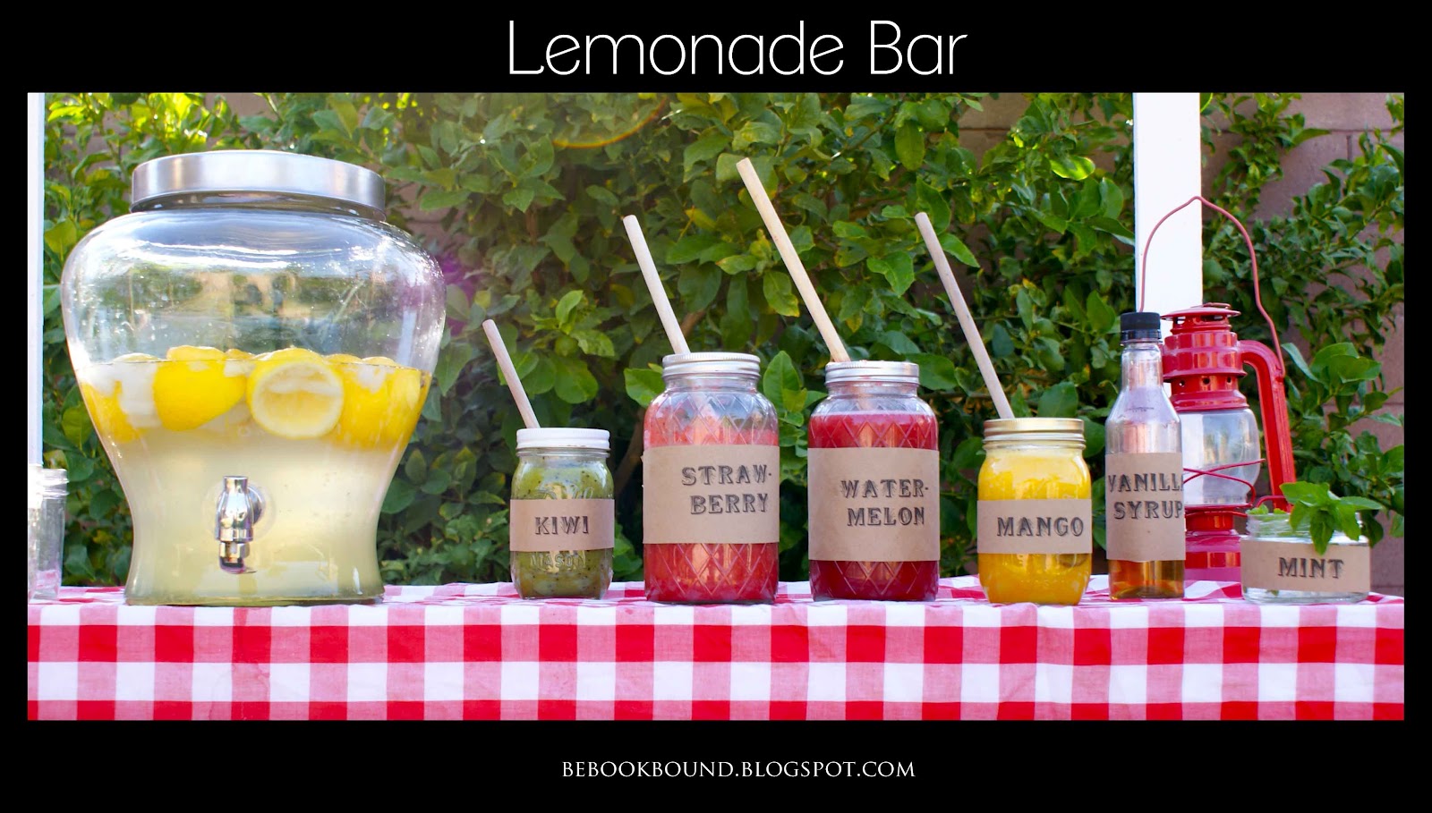 Be Book Bound Little House on the Prairie Lemonade Bar