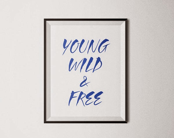 typography posters and prints