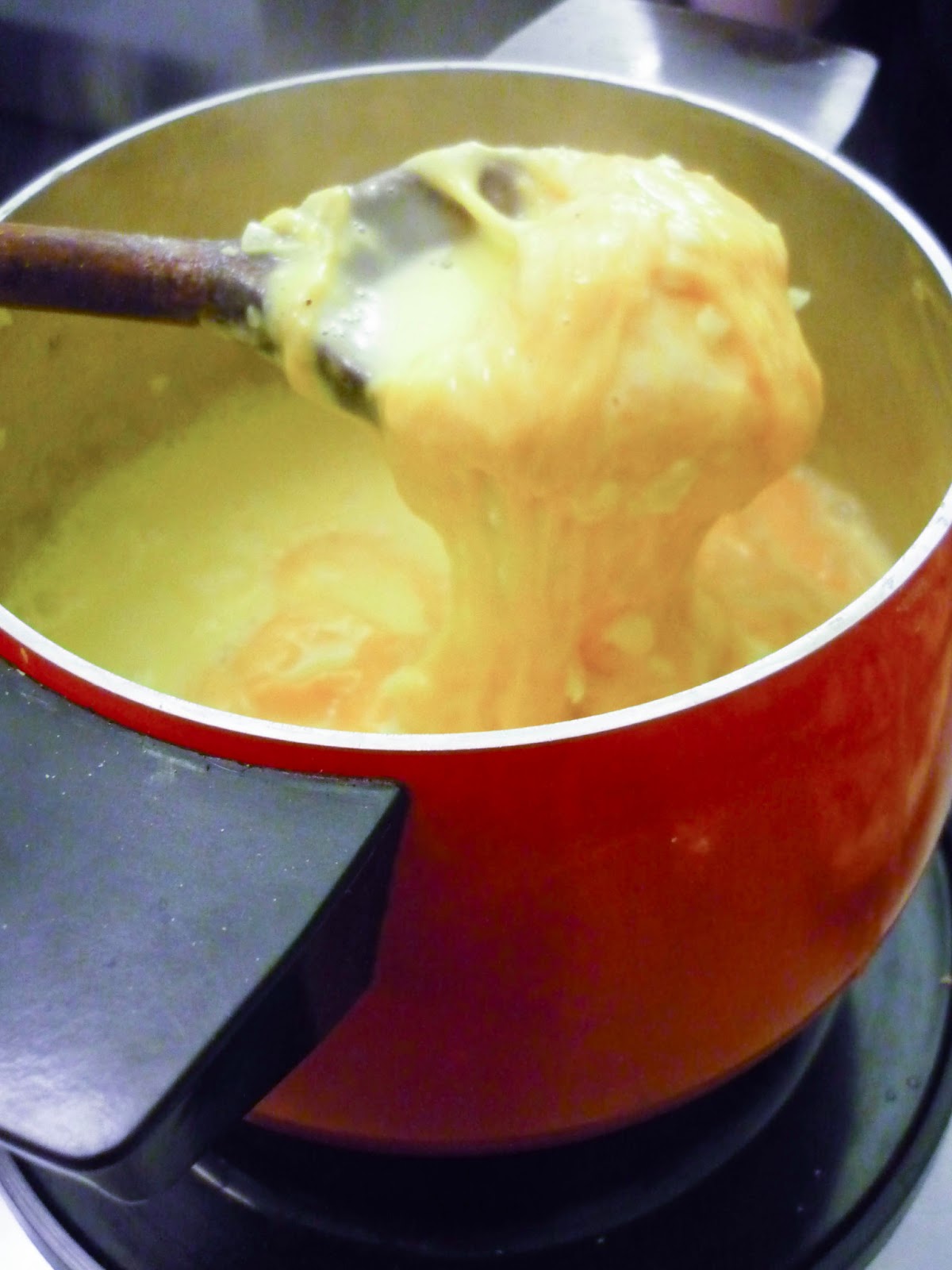 La Bonne Graille Fondue revisitée, fromages hollandais