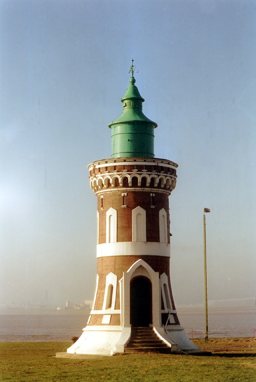 Lighthouse. Germany Die Weser Bremerhaven