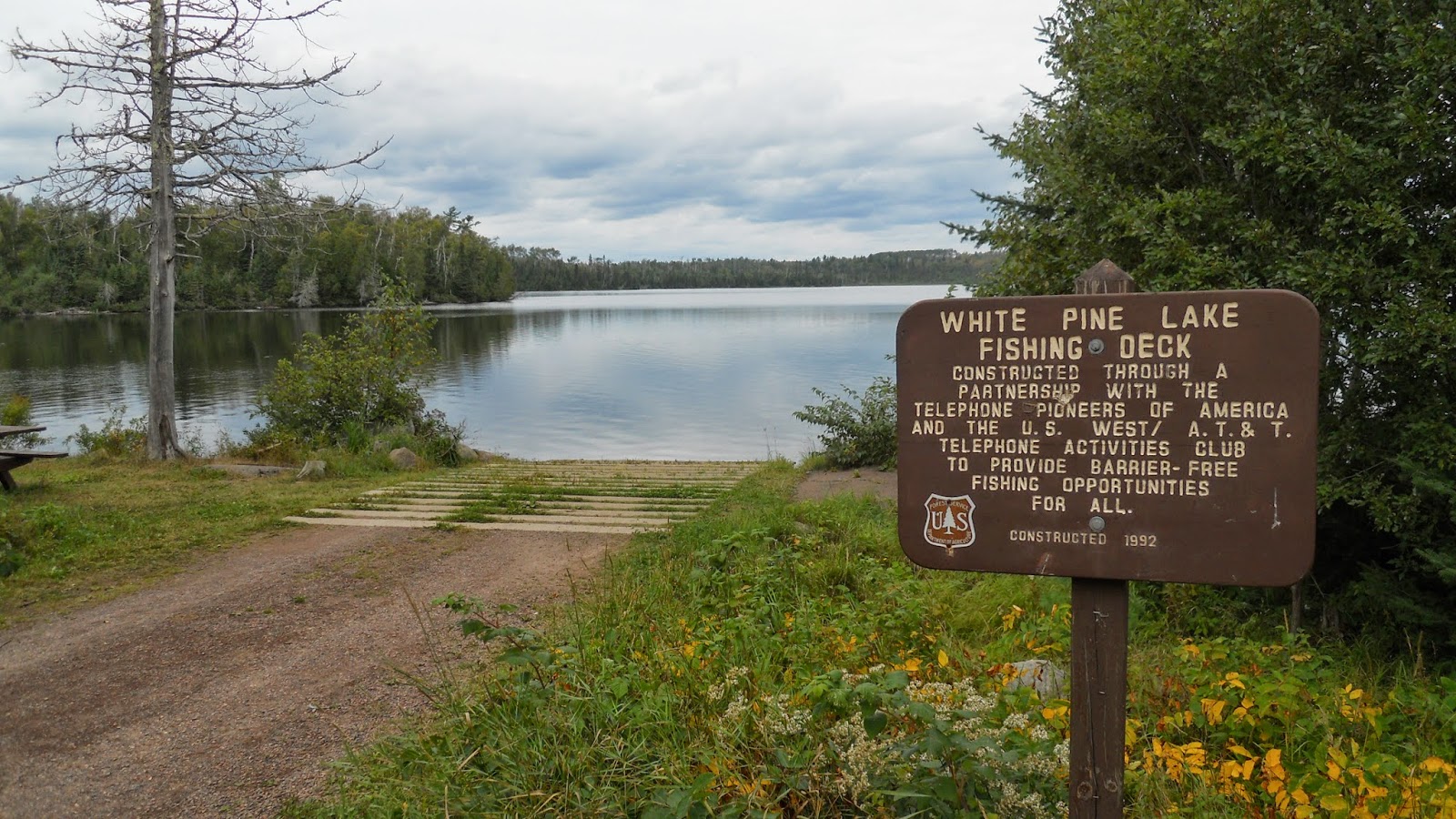 National Forest Camper White Pine Lake Campground