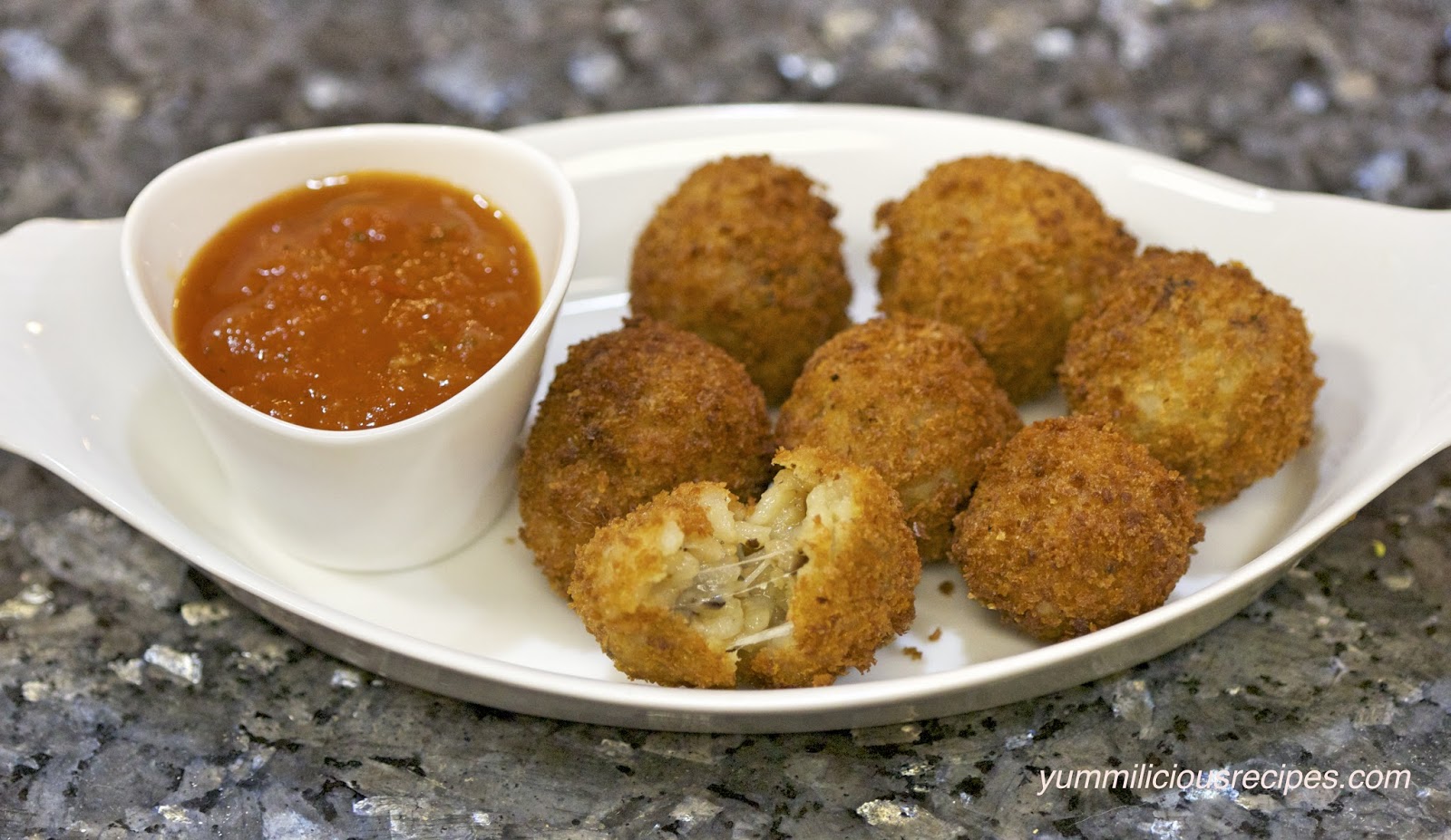 Truffle Arancini Yummilicioussss!