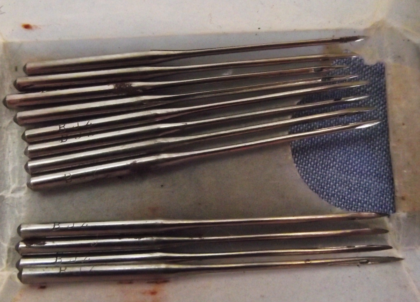 Lizzie Lenard Vintage Sewing A Packet of Antique Needles