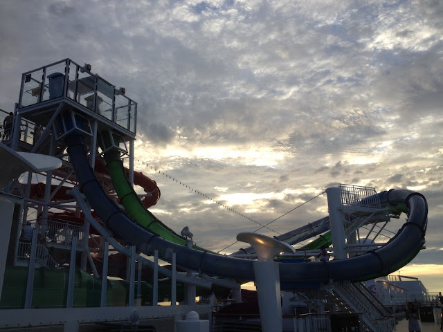 cruise ship slide