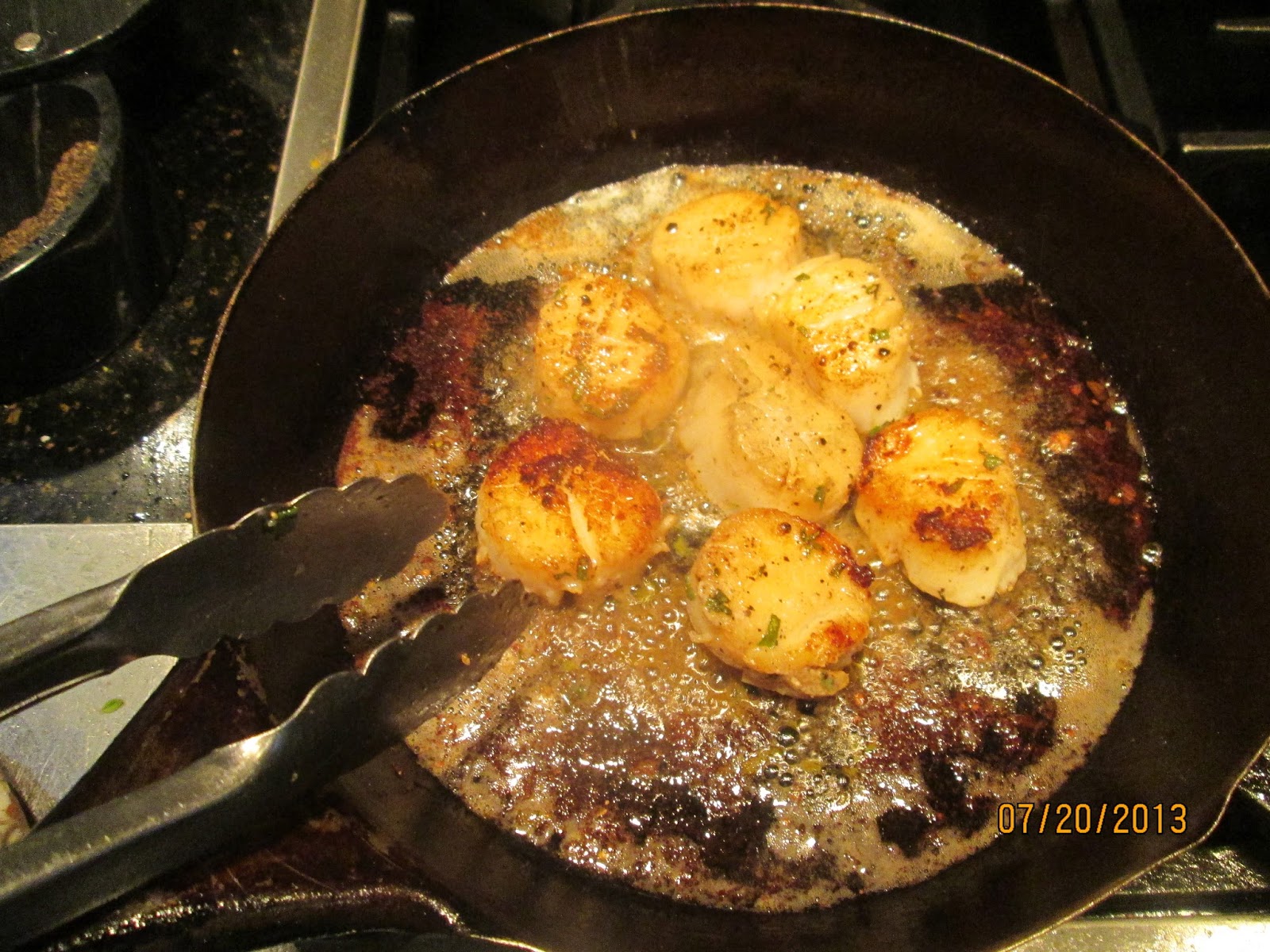 Cooking with Barry & Meta Scallops with Herbed Brown Butter Bon Appétit Recipe