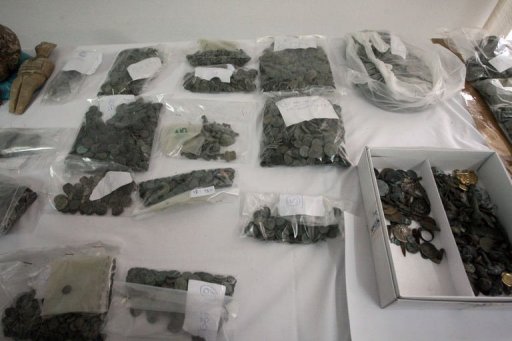ancient coin smuggle