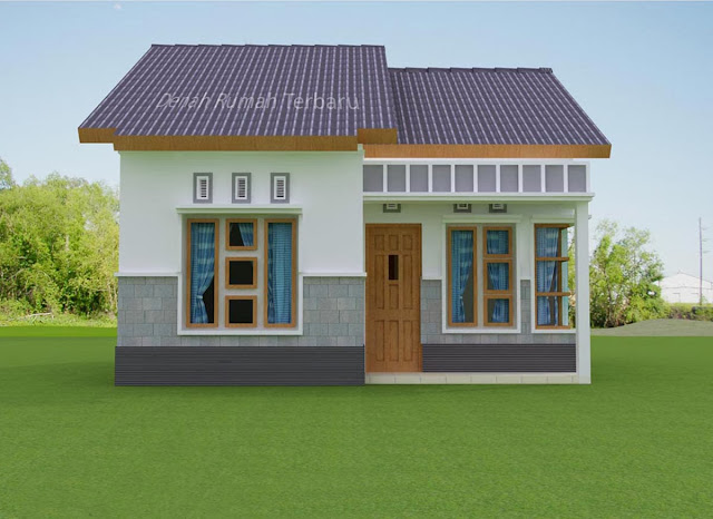 Desain Eksterior Rumah Minimalis Type 36 | Desain Denah Rumah Terbaru