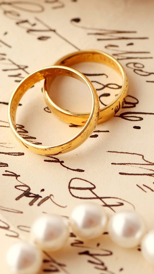 Engagement Letter And Ring Android Wallpaper