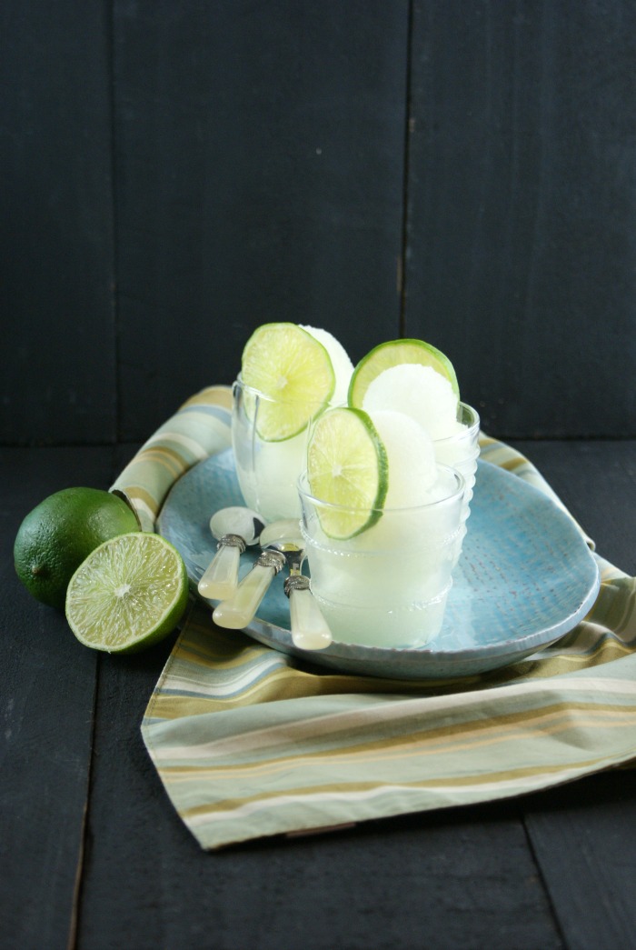 Authentic Suburban Gourmet Gin & Tonic Sorbet Friday Night Bites