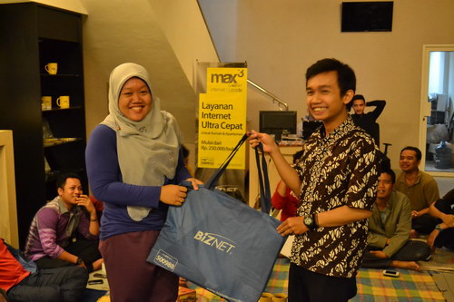 Gambar pembagian Doorprize