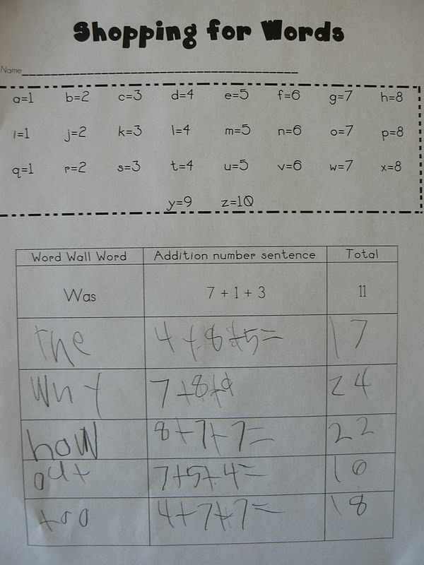 Mrs. T's First Grade Class: Mystery Sight Words