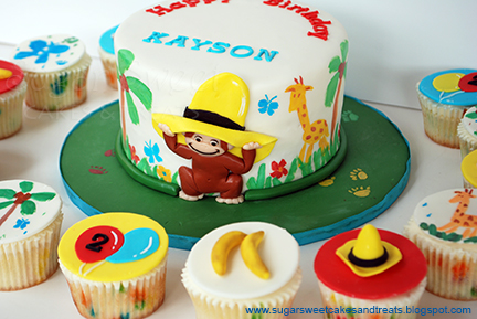Curious George Birthday Cake on Cake Central S Friday Faves  Feb 8  2013    Giddy As Can Be  Curious