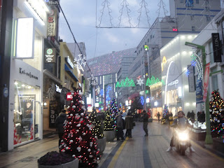 Shopping in Busan, South Korea