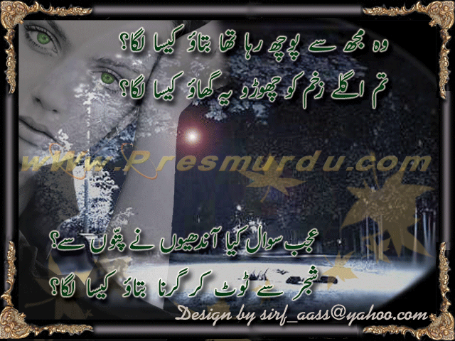 short urdu poem