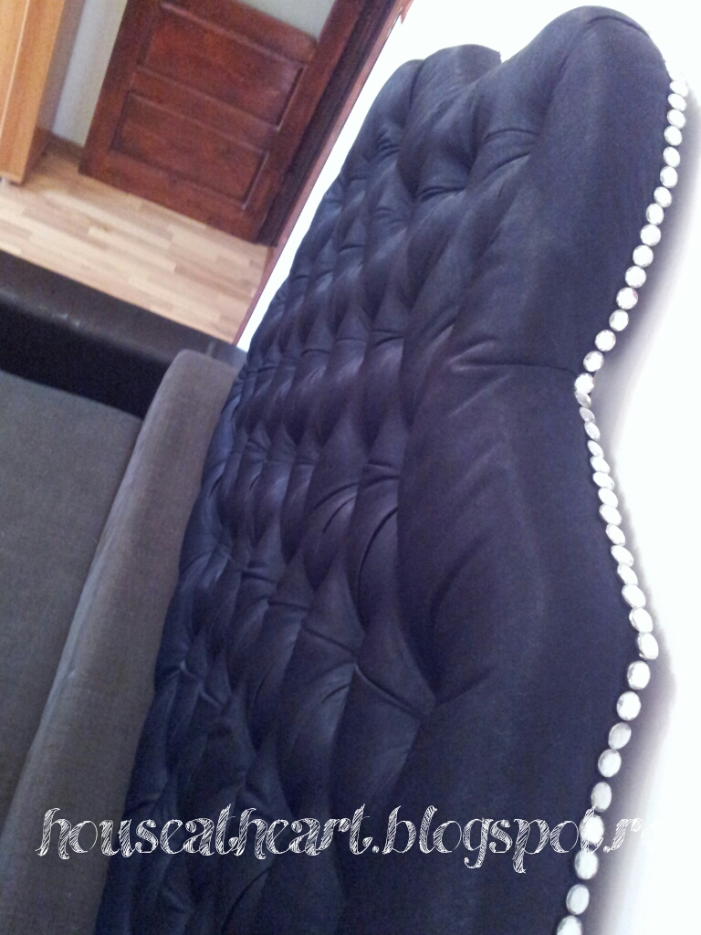 by Ozana Upholstered headboard tutorial diy (how to diamond tuft)