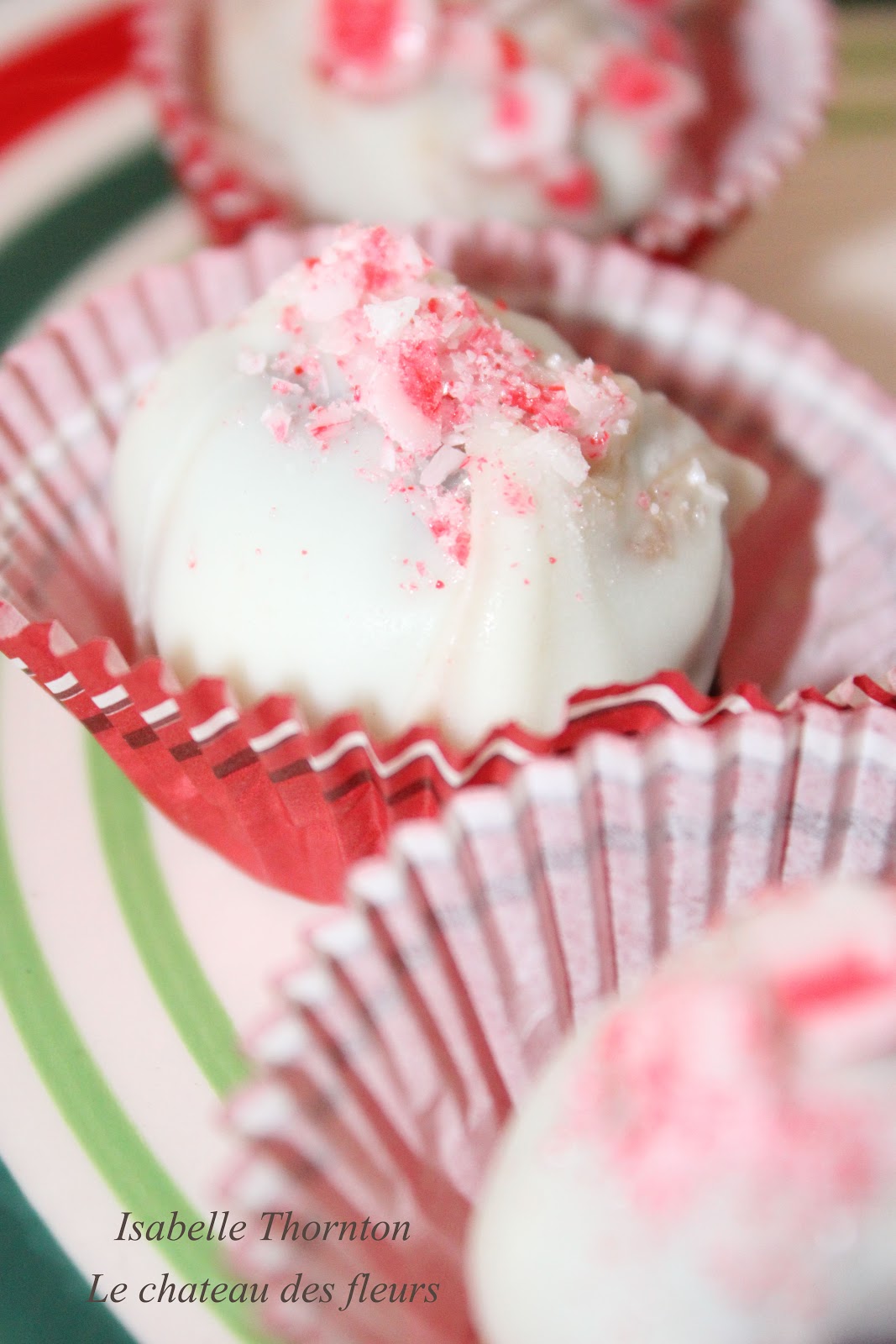 "Isabelle Thornton" Le Chateau des Fleurs Original Christmas French