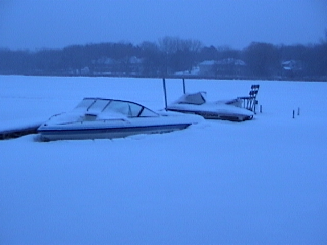 Frozen Boat