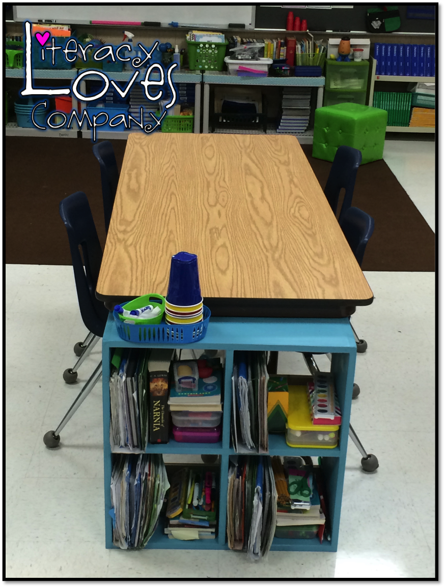 Literacy Loves Company: Containing Classroom Clutter: Cubbies