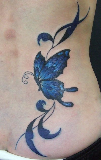 Latest Butterfly Tattoos on Shoulder