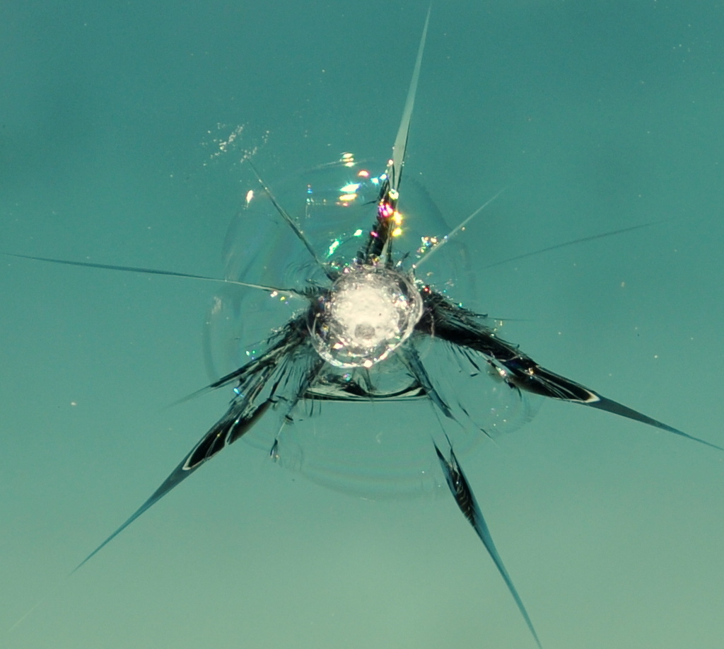 Repair glass table chip zucchini